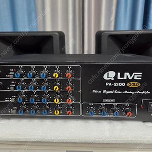 노래방 앰프 LIVE PA-2100