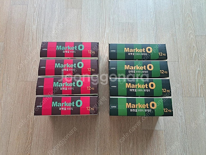 [일괄] 마켓오 브라우니 제주말차 12개입 240g x...--2