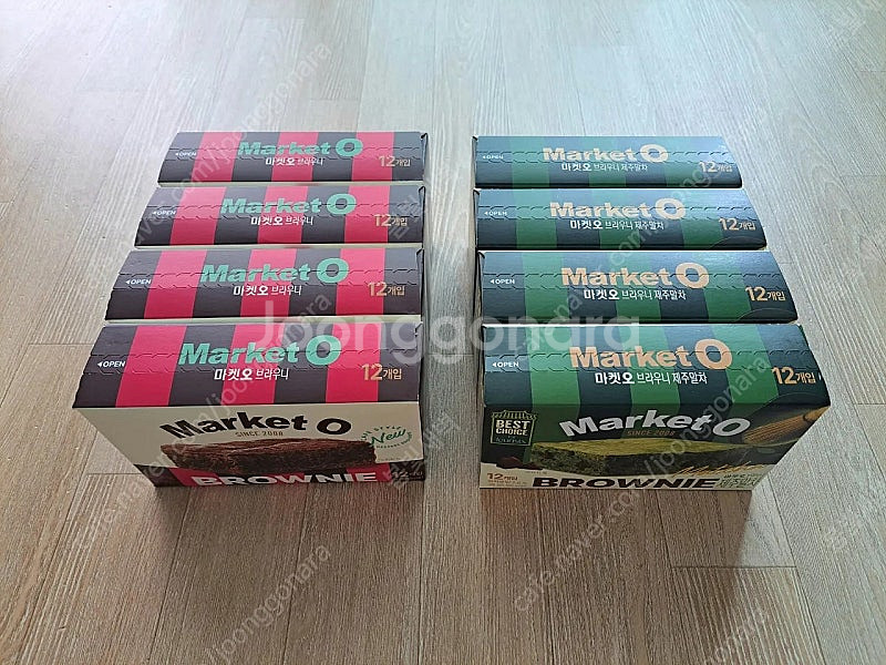 [일괄] 마켓오 브라우니 제주말차 12개입 240g x...--3