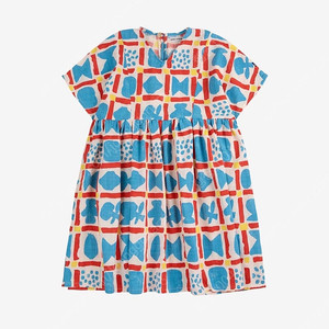 (새상품, 정품) 25ss 보보쇼즈 geometric game 범벅 원피스 8/9, 10/11