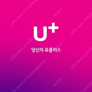 엘지 유플러스 lg u+ 데이터2기가 8월분