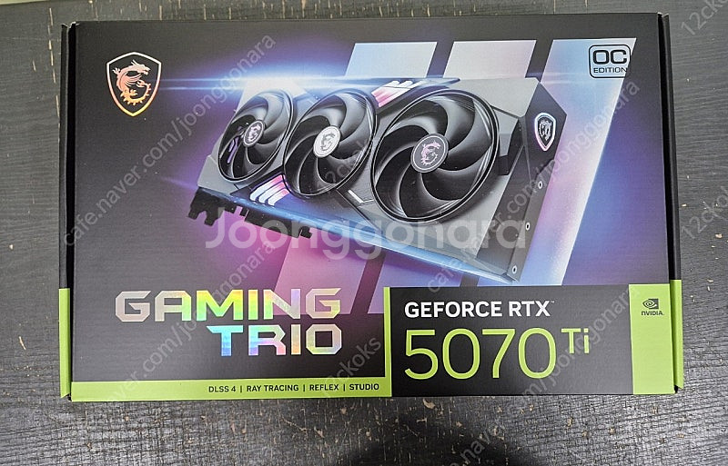 MSI 지포스 5070TI 게이밍 트리오--0