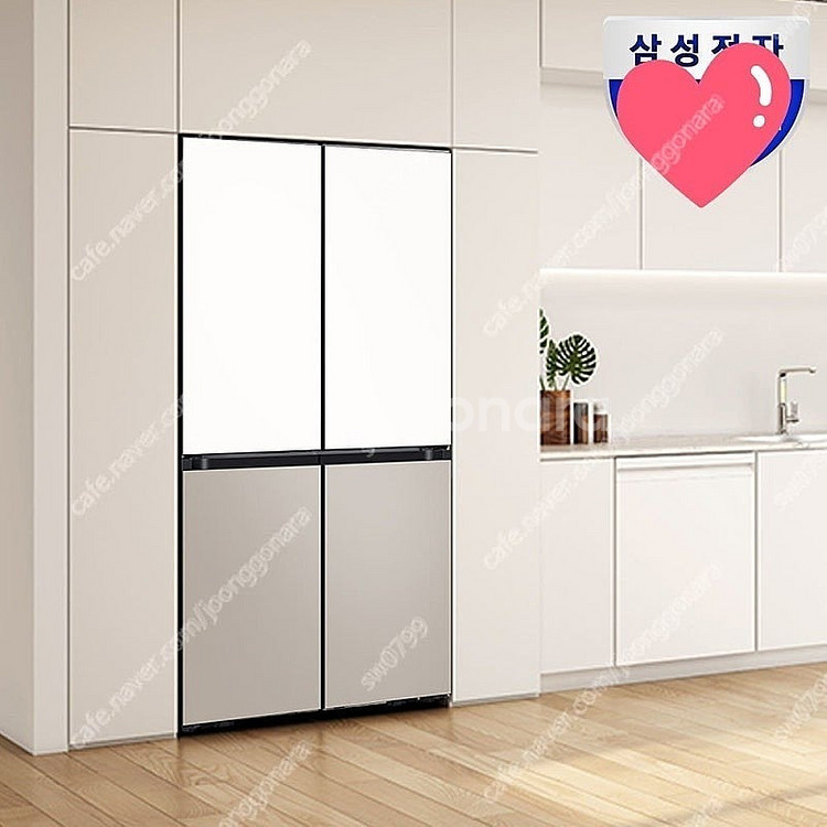 삼성 비스포크 키친핏 4도어 640리터 냉장고 새상품 ...--0