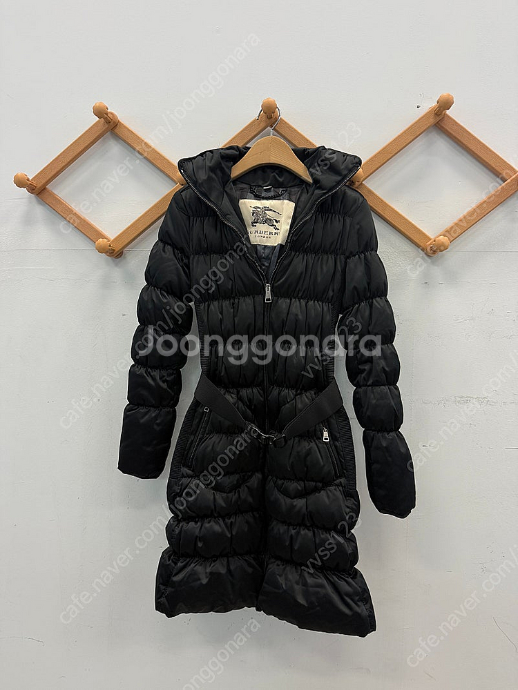 버버리 구스다운 롱패딩 XS 44~55--0