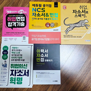자기소개서 취업 준비 책