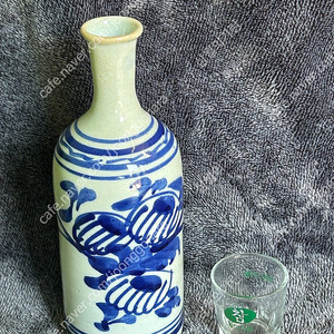 빈티지 일본 청화 주병 술병 꽃병 화병 도자기 장식품