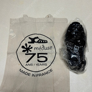 메듀즈 블랙 39 새제품 + 에코백도 드려요
