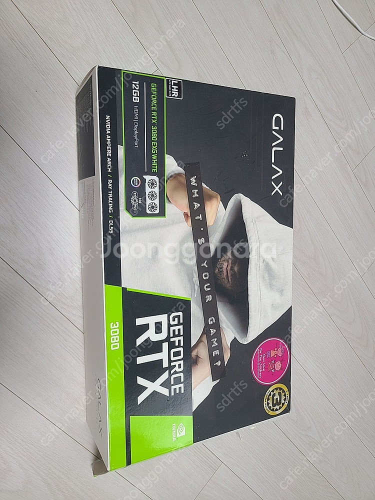 대구 갤럭시 rtx 3080 12g 화이트 lhr팝니다--0