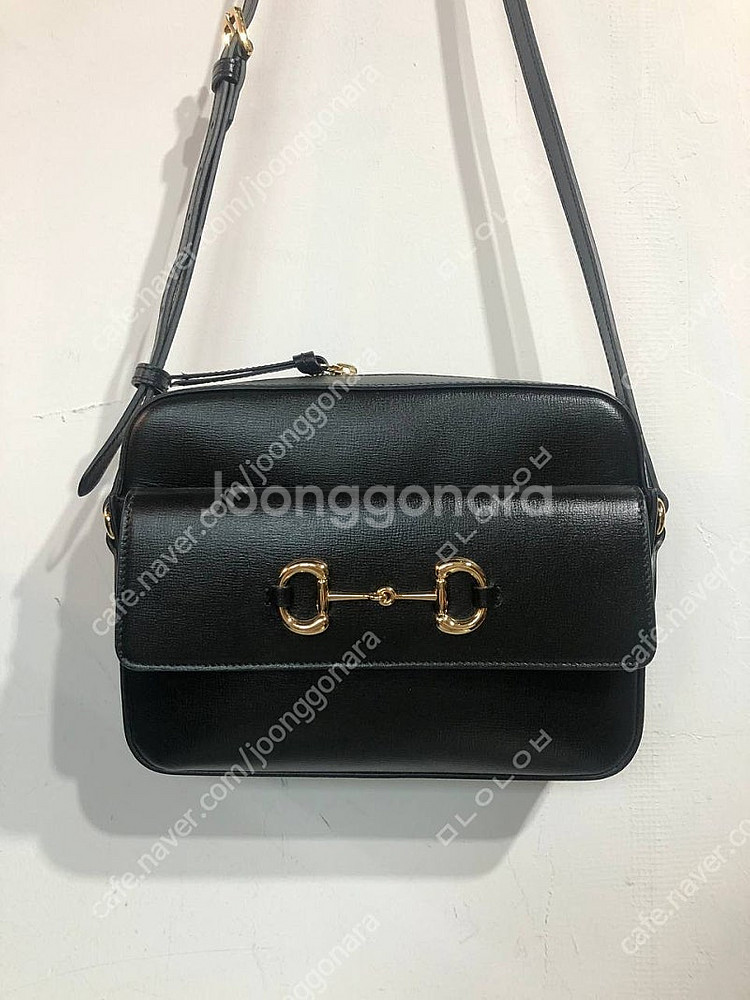 구찌 1955 홀스빗 스몰 숄더백 645454 블랙--0
