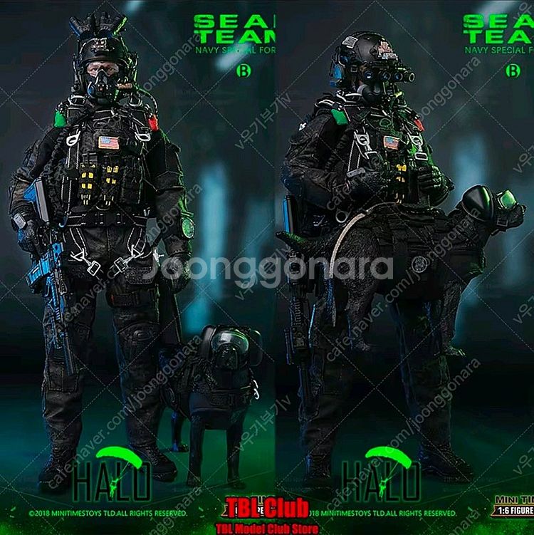 네이비씰 야간 HALO 1/6 M013 MINITIME...--4
