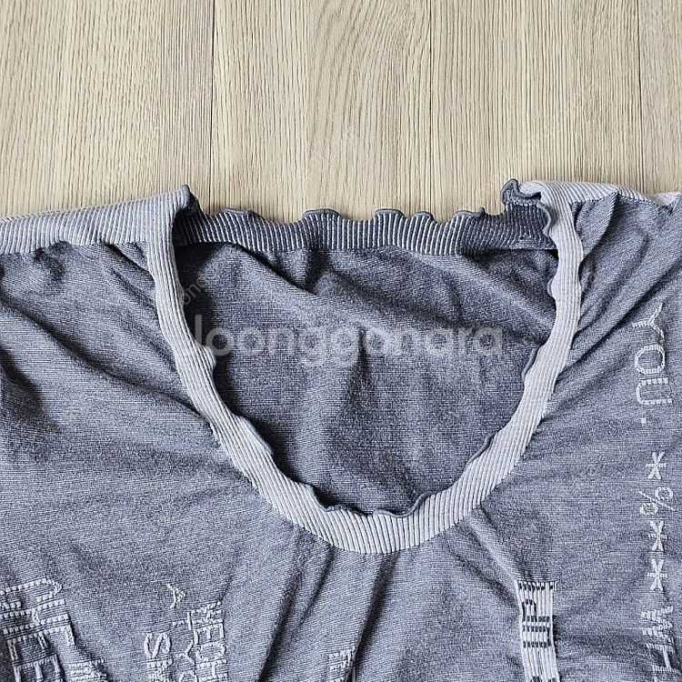 S 44 55) IM MAGO 여성 반팔 티셔츠 나시 ...--2