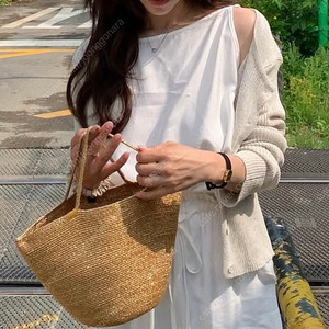 해이원 워닌 린넨 가디건