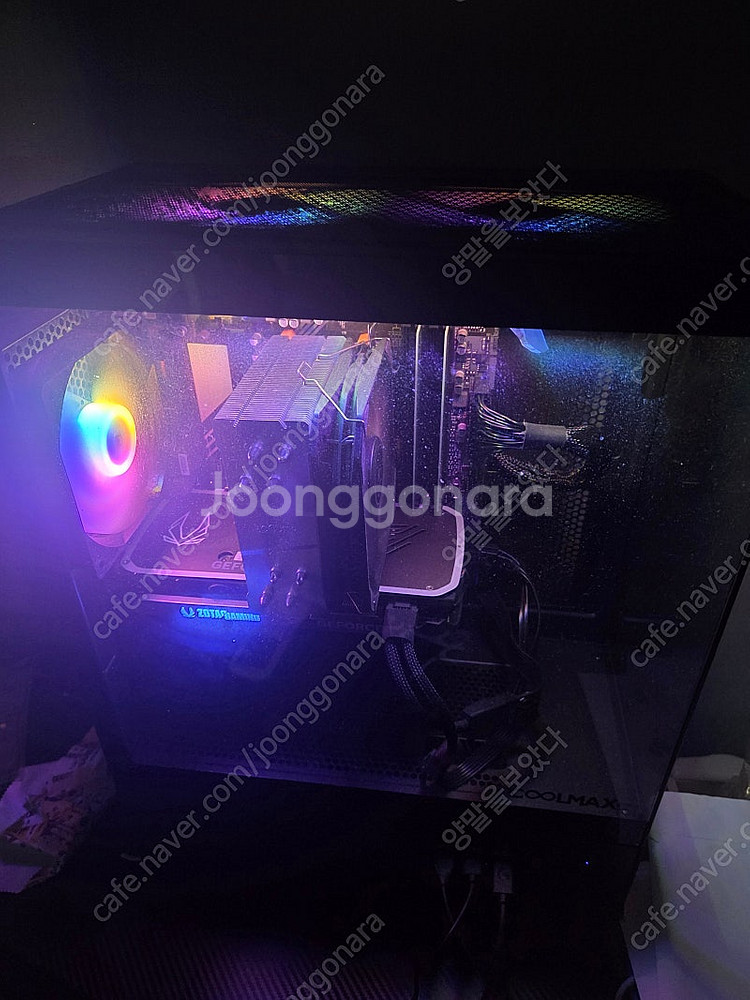 라이젠 7800x3d 조텍4070super 본체 팝니다--0