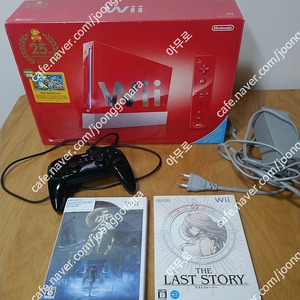 닌텐도 Wii (위) 슈퍼마리오 25주년 기념판 (일본판)