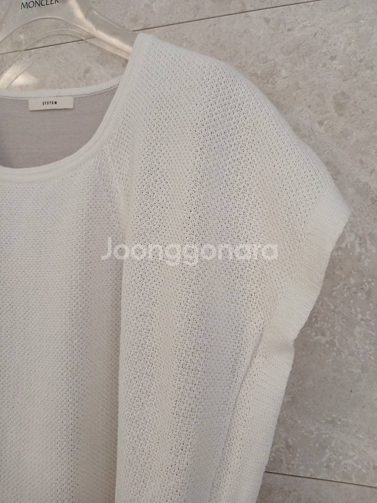 한섬 시스템 린넨블렌드니트(초특가할인)--3