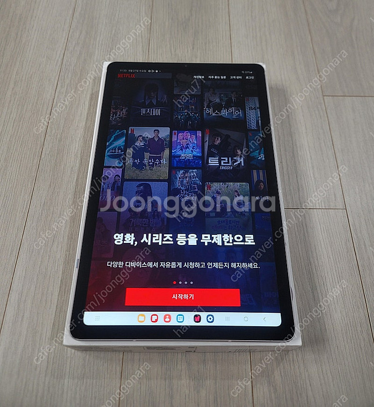 갤럭시탭S6 lite 128G Wifi. P610--2