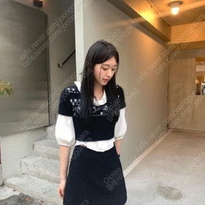 르플레인 쿠키 레이스 부클스커트