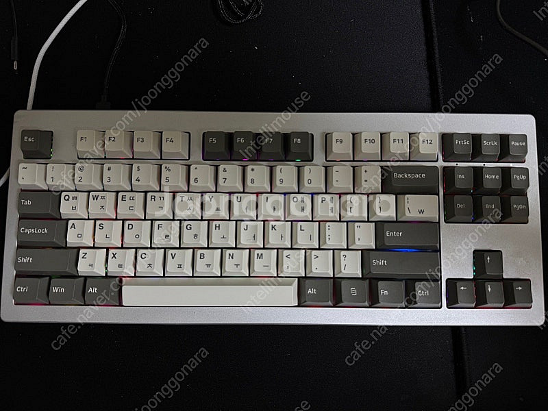 몬스긱 monsgeek m3 실버 커스텀키보드--0