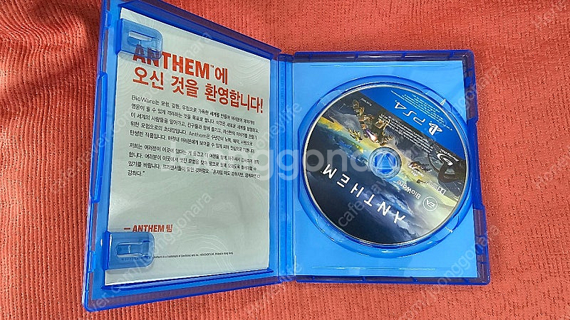 (중고)PS4 앤썸(Anthem) 판매합니다--2