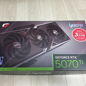 컬러풀 RTX 5070TI VULCAN 불칸 16G 팝니다