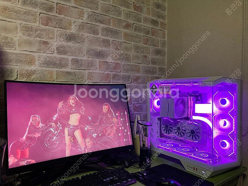 디아,배그,철권게이밍본체 + 27인치 모니터세트--0