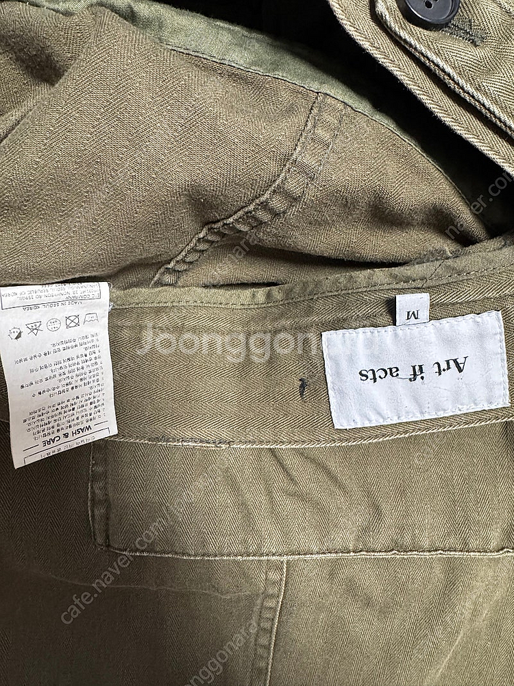 [M, 30-32] 아트이프액츠 M43 HBT 카고 트...--5