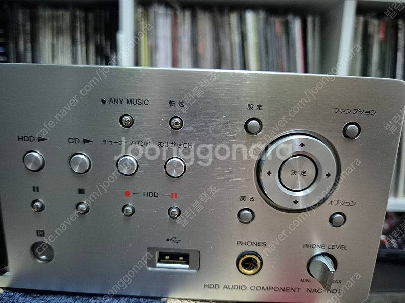 SONY HDD 오디오 컴포넌트 NAC-HD1--3