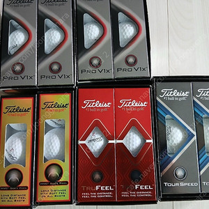 타이틀리스트 6구세트/3구세트 (일괄)