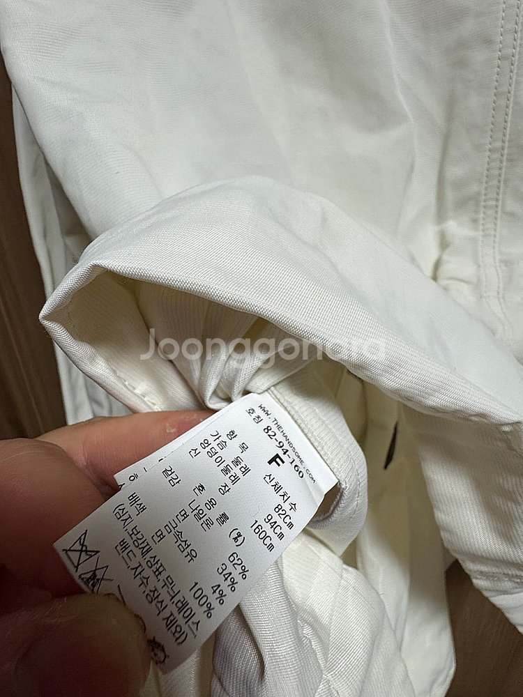 한섬 패밀리세일 타임 글로시 자켓 택배비 포함--5