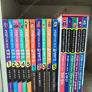 그림으로 보는 한국사, 세계사, 인물 택포