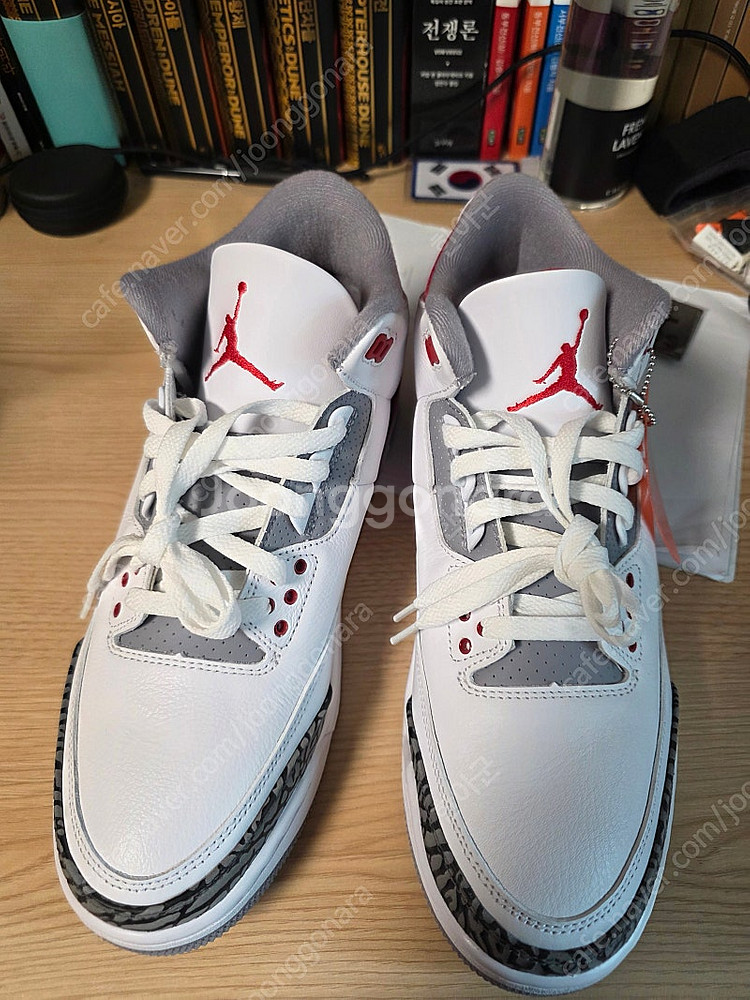 나이키 조던3 레트로 파이어레드 290mm 판매--1