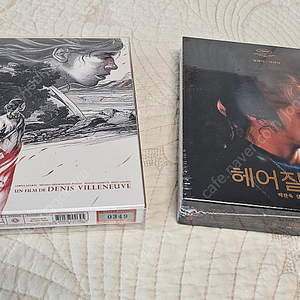 그을린 사랑 , 헤어질 결심 4K 스틸북 블루레이 판매합니다