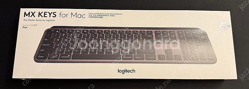 로지텍 MX Keys for Mac 블루투스 키보드 그...--0