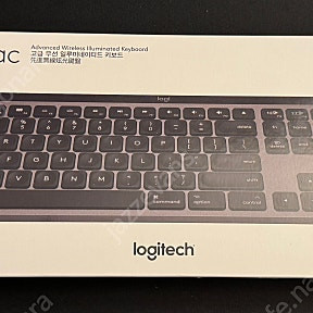 로지텍 MX Keys for Mac 블루투스 키보드 그래파이트 색상