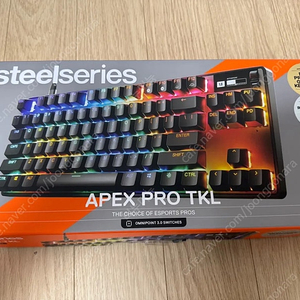 스틸시리즈apex pro tkl gen3