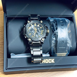 지샥 G-SHOCK MTG-B3000 (흑금)