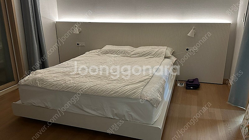한샘 침대 패널/날개 800사이즈 팝니다 - (유로 5...--2