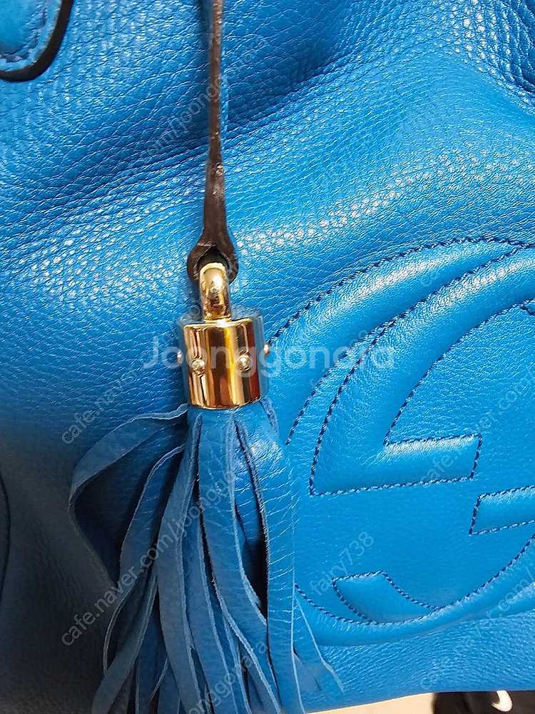 Gucci(구찌) 282309 G 소호 테슬 숄더백--1