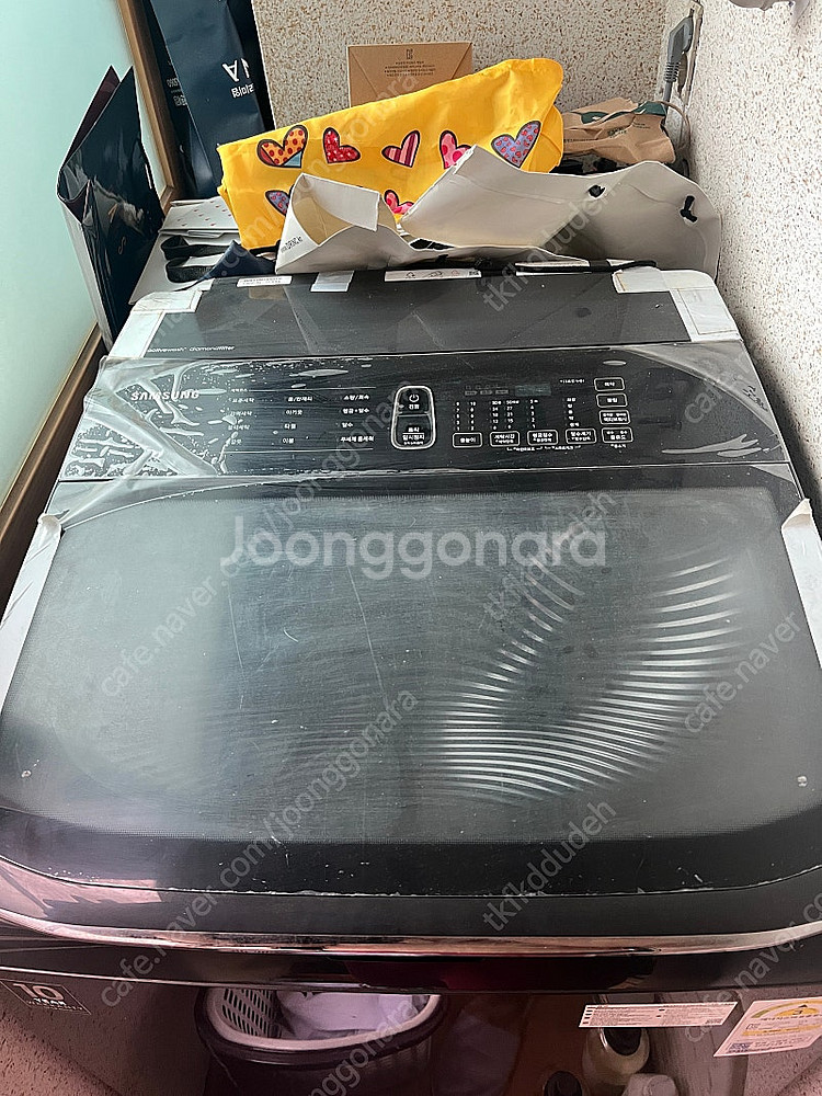 자취, 신혼부부 가전 삼성 통돌이 세탁기 17kg 모델...--2