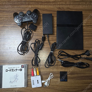 플스 ps2 70005번대 미니플스 1인세트와 요즘모니터 연결가능한 AV 2HDMI포함 판매합니다