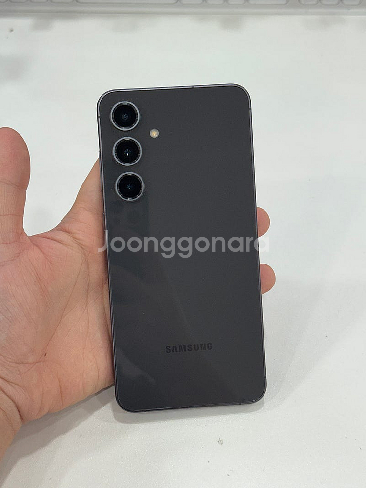 갤럭시S24FE (S721) 그라파이트 무잔상 A급 45만원 판매합니다-!--0