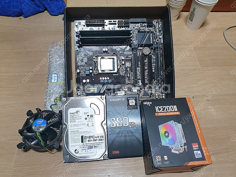 i7-6700.기가b150.삼성램8g.nvme기가128...--0