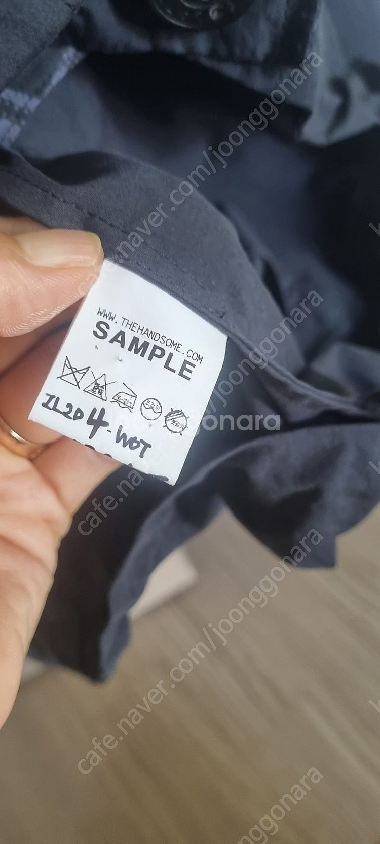 한섬 오브제 블라우스 래트점퍼--6