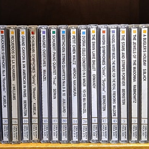 CBS/SONY 정식 클래식 수입 CD 명화시리즈 57장