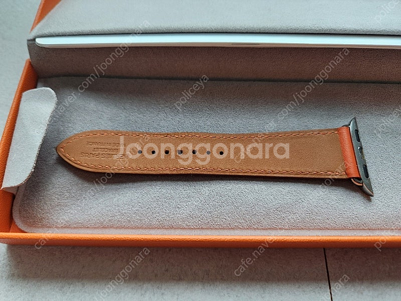 애플워치8 에르메스 오랑주 41mm 싱글투어 팝니다.--5