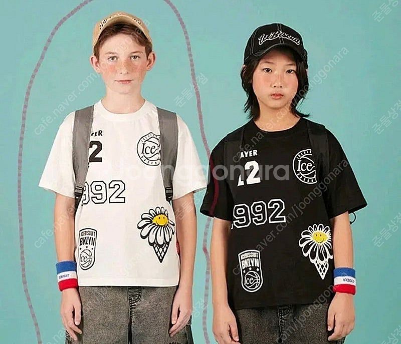 아이스비스킷 반팔티셔츠 145--0
