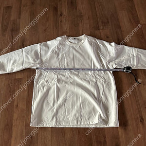 방수 기모 크루넥 XL 화이트 새제품 18,000원