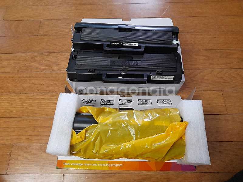 (팝니다) 삼성프린터 토너(MLT-K200L) 3개 일...--0