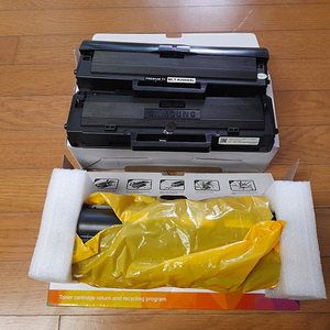 (팝니다) 삼성프린터 토너(MLT-K200L) 3개 일괄 (2만원)