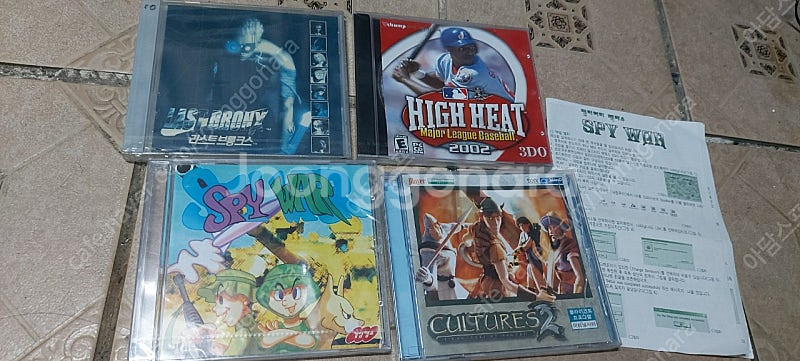 미개봉 게임 CD 팝니다 라스트브롱크스 하이히트 컬쳐스...--2